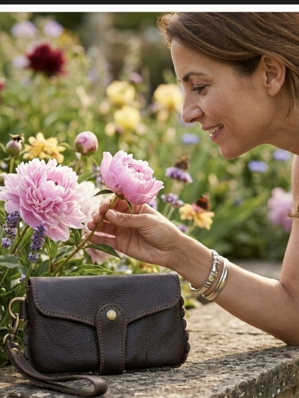 Ameri Leather Wristlet